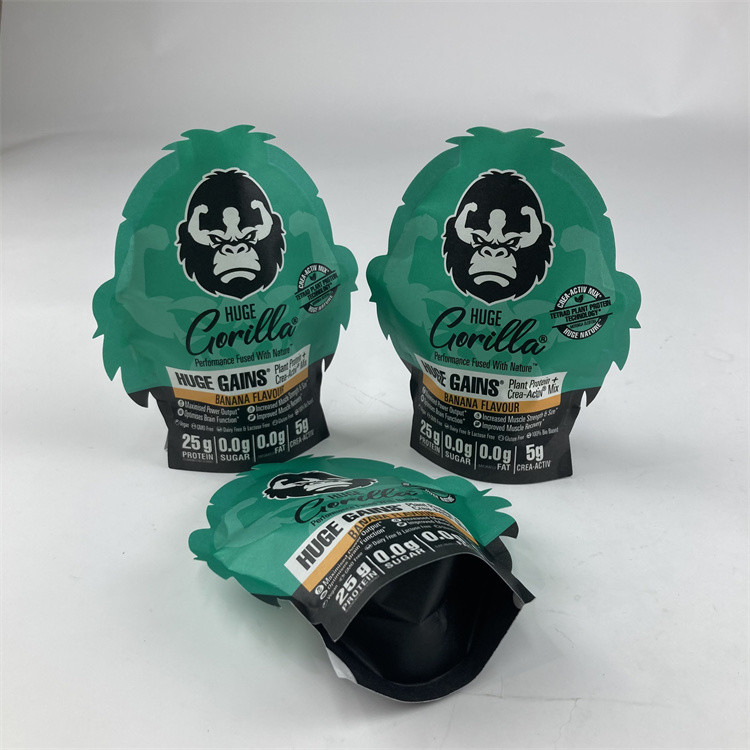 Unregelmäßige Form lamellierte Plastik-Tasche leichter Berührung Geruch-Beweis-Plastik 3.5g 7g 14g 28g mit Reißverschluss