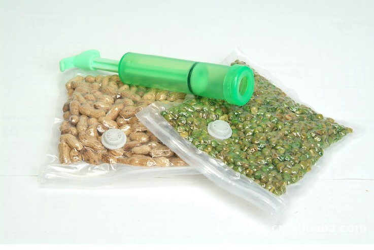 Laminate 3-seitige Vakuum-Pumpen-Luftbeutel Lebensmittel Vakuum-Siegelbeutel für Fisch / Gemüse