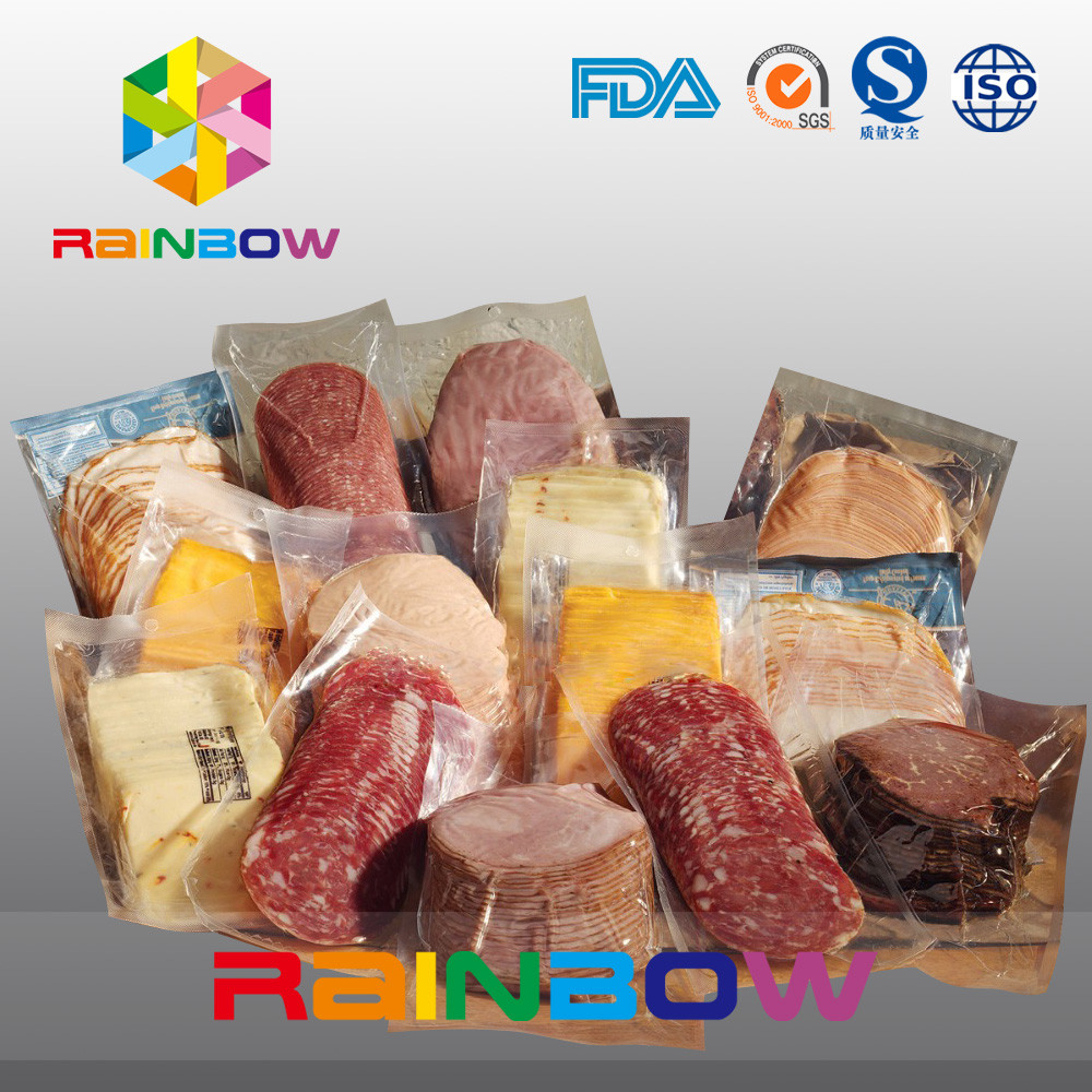 Lebensmittelqualität Co-Extrusionsvakuumsäcke / geprägte Vakuumdichtungssäcke