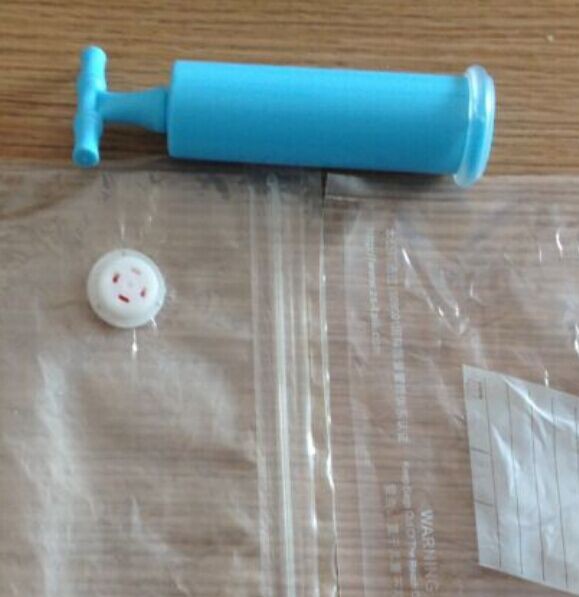 Nahrungsmittelqualität NY PE Durchsichtige Vakuumdichtung Nahrungsmittelverpackungstüte mit Luftpumpe