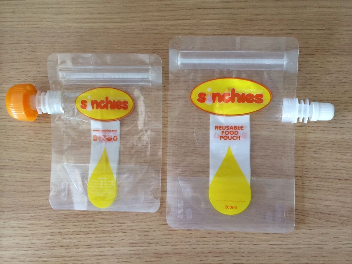 Tüllenbeutel FDA-Bescheinigung wiederverwendbarer flüssiger Nahrungsmittelmit wasserundurchlässigem