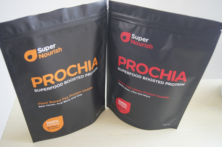 Mit Reißverschluss stehen Sie oben den Aluminiumfolie-Folien-Beutel, der für Tee/Kaffee/Flüssigkeit verpackt