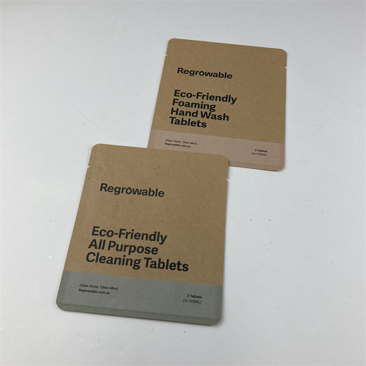 Digital Druck-kompostierbarer Kissen-Schlauchbeutel Soem-wiederverwendbarer Winkels des Leistungshebels für bilden Reinigungsauflagen