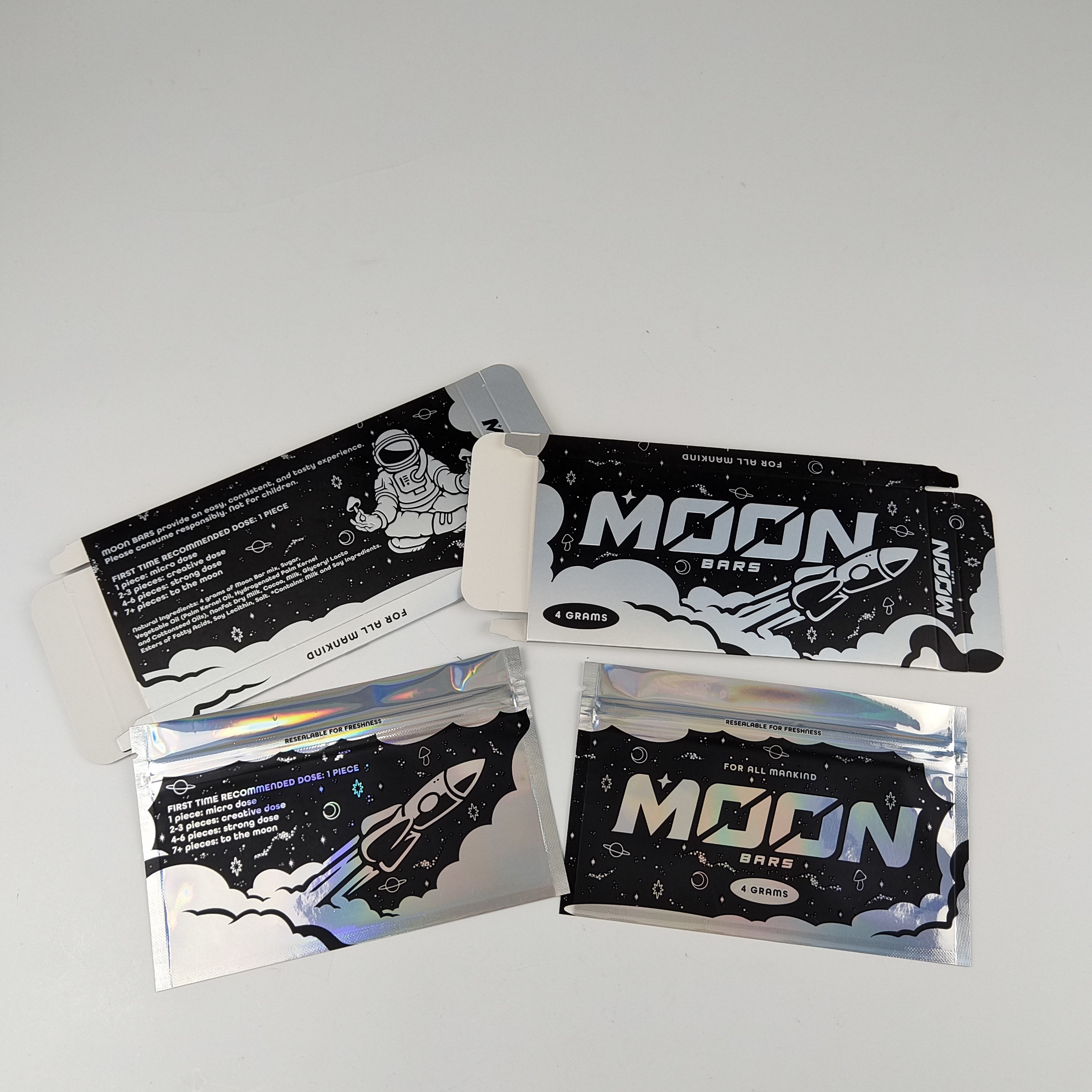 Praline-Stangen-Verpacken- der Lebensmittelpapierkasten-kundenspezifische Druckpappnahrungsmittelkästen