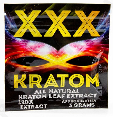 Pulver-Tasche 3g Xxx Kratom mit Reißverschluss/Kräuterweihrauch-Verpackentasche Kratom