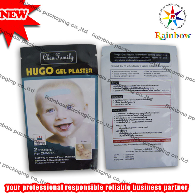 Folie stehen oben Beutel aufbereitetes Folien-feuchtigkeitsfestes mit Reißverschluss für Nahrung