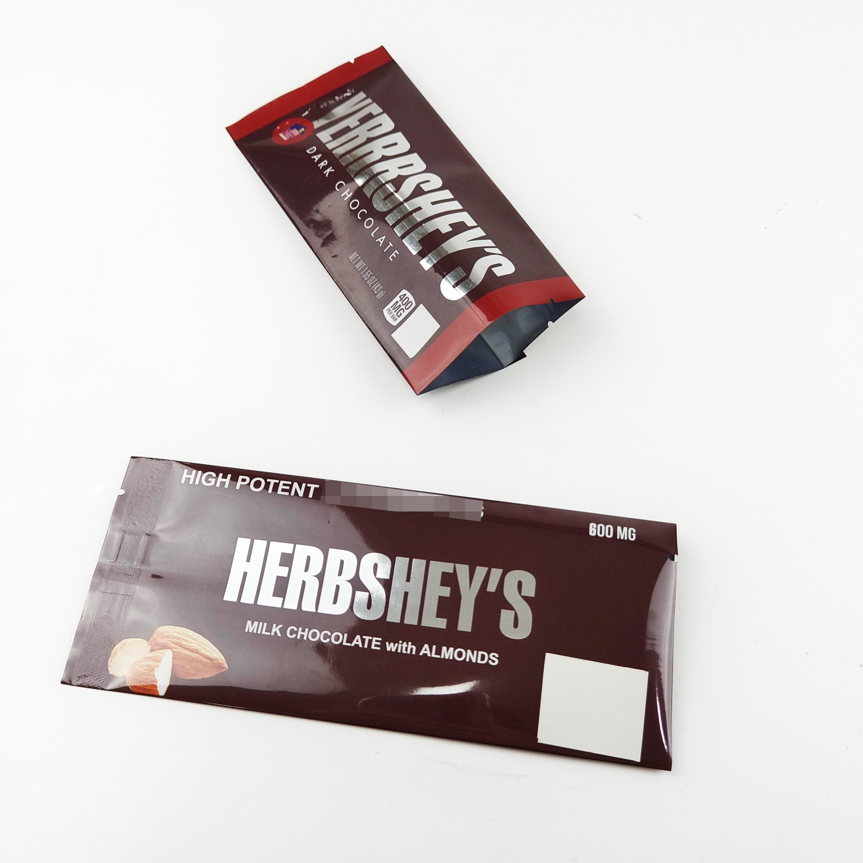 beutel-kundenspezifische Logo Foil Bag Chocolate Packing-Kissen der Schokoladen-600mg Verpacken