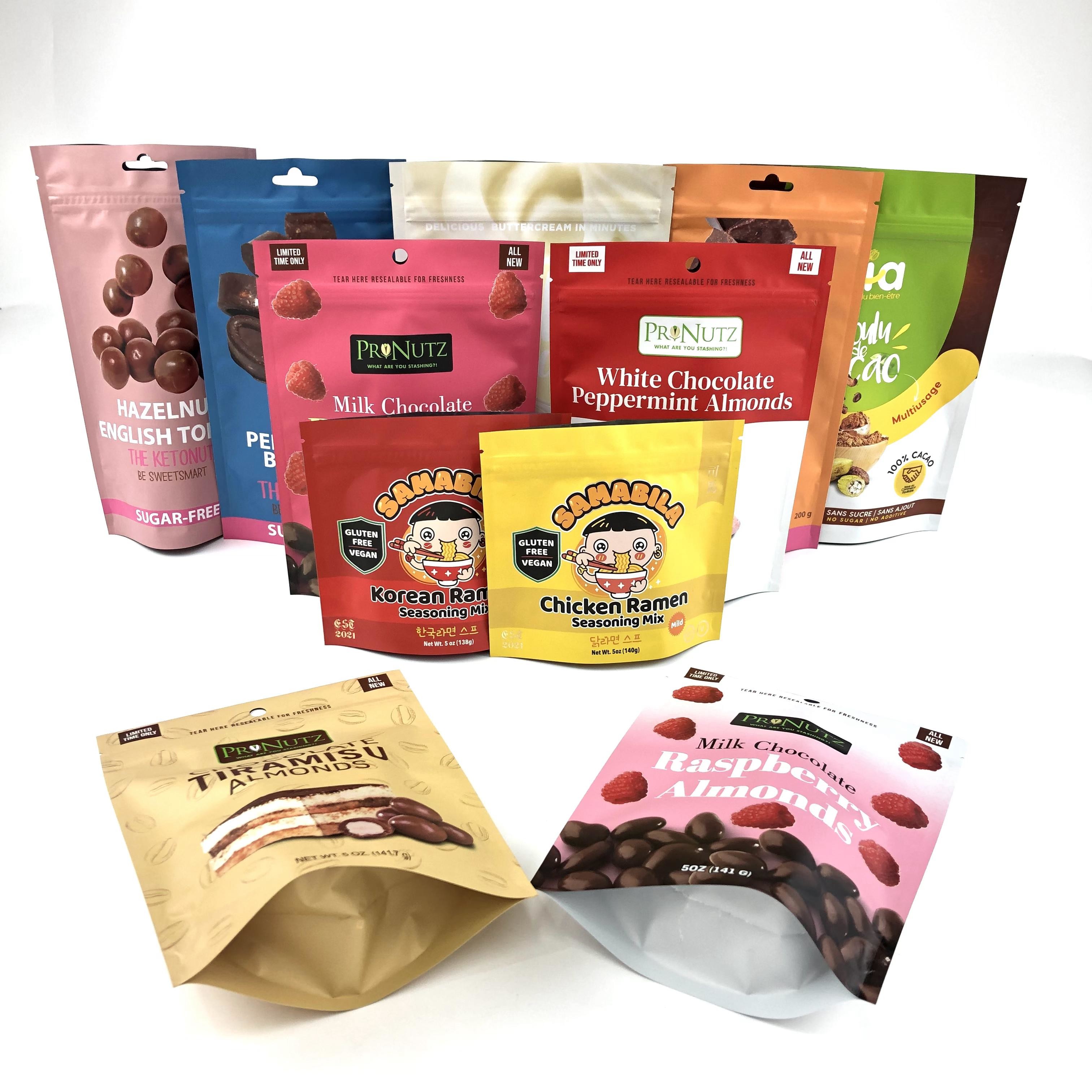 Digital, die essbaren Stand der Nahrung3.5g herauf Taschen-Geruch-Beweis-Plastiktasche mit Reißverschluss verpacken