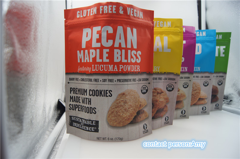 fördernder Schokoladenkeks mit 2017 neuen Entwürfen, der bag-/10ozkäsebeutel mit Reißverschluss verpackt