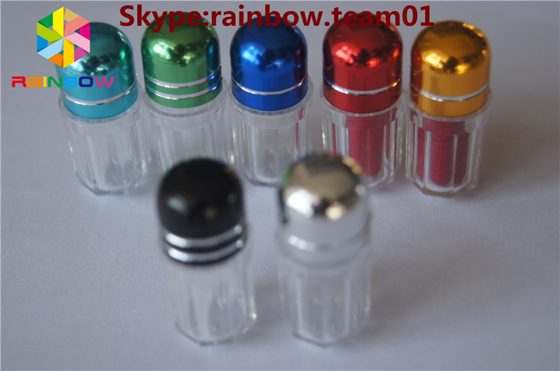 Sexpille Flasche mit Ringkappe/ Kapselförmiger Behälter