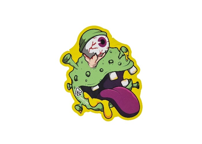 Geruch-Beweis 3.5g der leichten Berührung stempelschnitt das Plastik-Taschen-Hologramm-essbare Verpacken