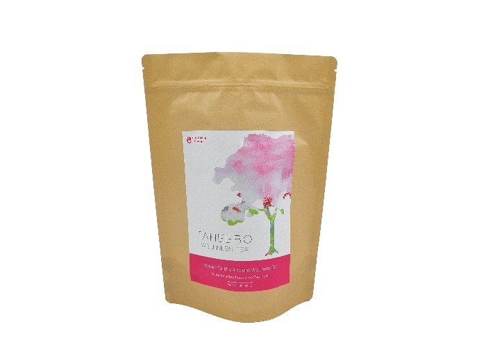 Biologisch abbaubare Stand-oben Beutel fertigen Kraftpapier-Kaffee-Verpackentaschen kundenspezifisch an