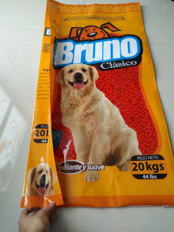 Seitenkeil-Beutel-Nahrungsmittelspeicher-Verpackentaschen-Seitenkeil für Haustier-Tierfutter