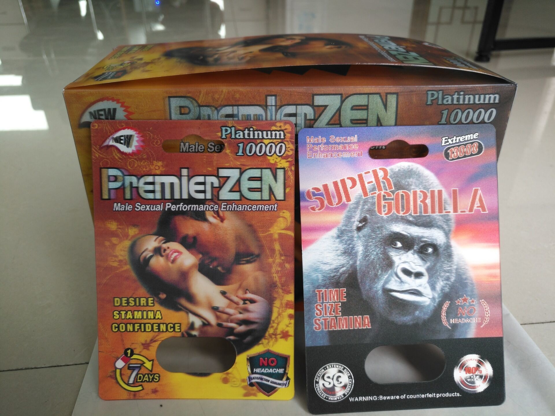 Männliche Verbesserungs-Pillen klären Materialien des Blasen-Verpackenpapier-/pp.