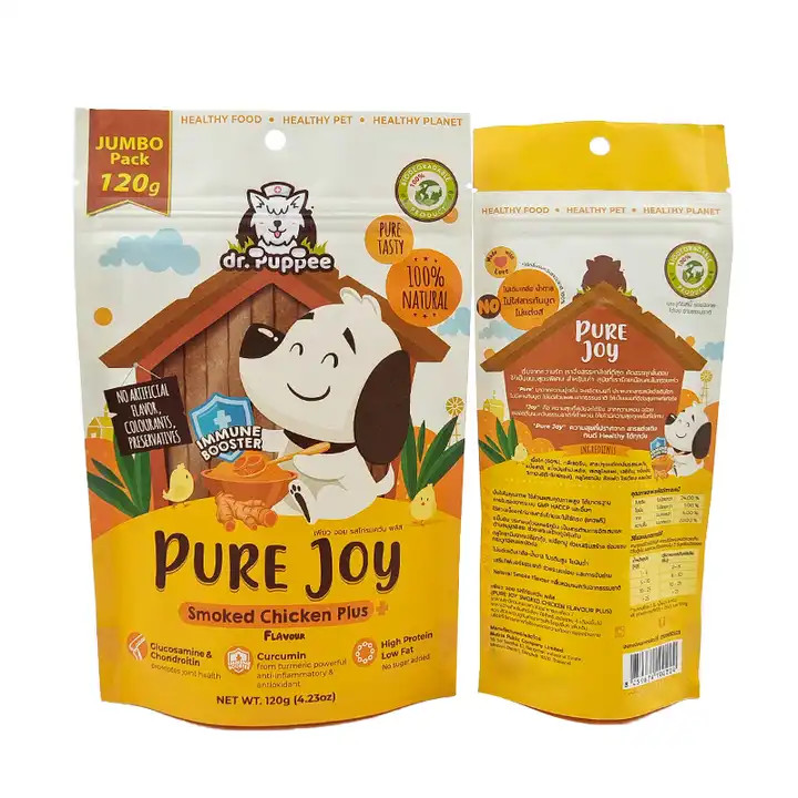 Kraftpapiertüten für Speisewaren, die mit einem erneuten Verschluss versehen werden können