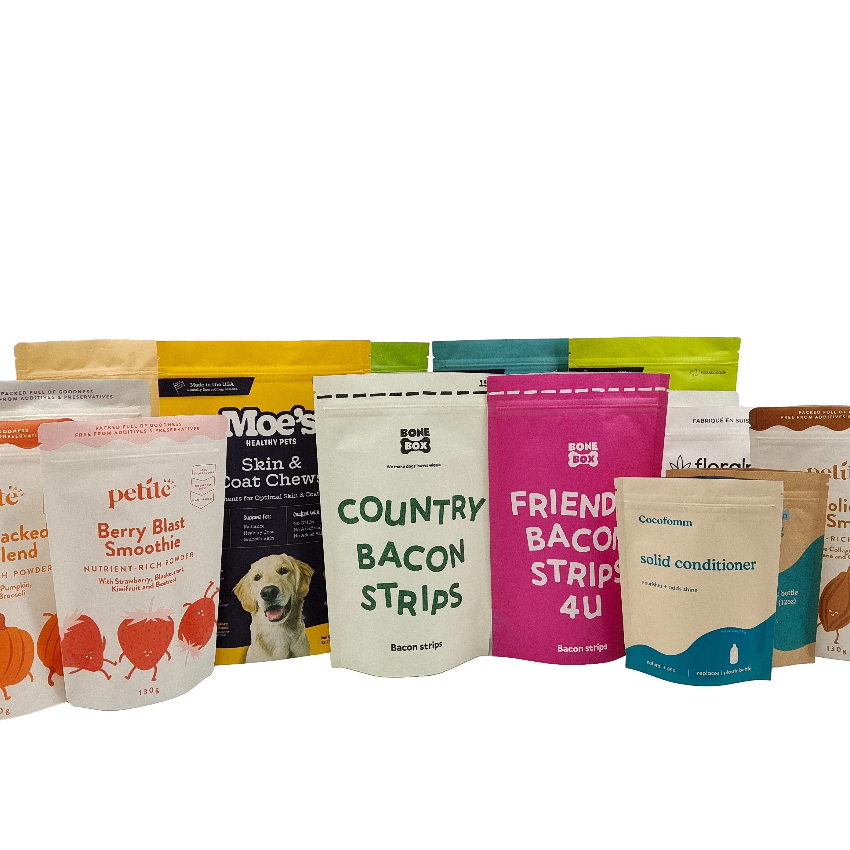 Großhandel Biodegradables hochwertiges Kraftpapier recycelbares Doypack Lebensmittel-Grad Ziplock Plastikbeutel