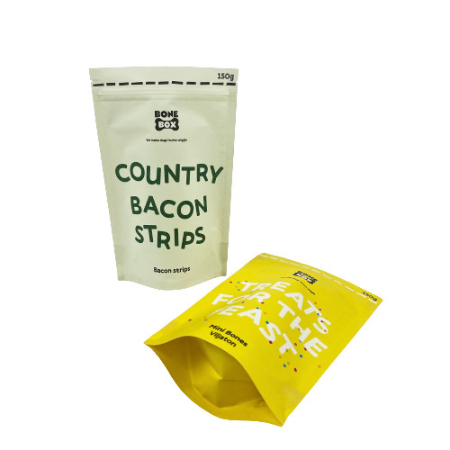 Biologisch abbaubare Kaffeebohnen Verpackungstüte Kraftpapier recycelbar Stehbeutel Kaffeebeutel