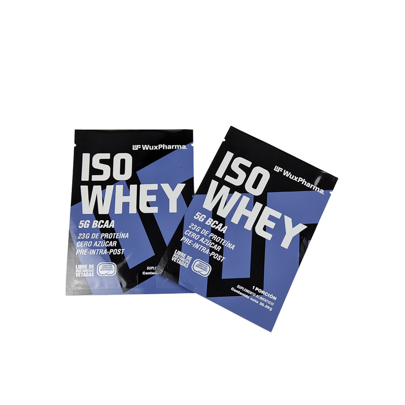 Drei Seiten Siegel Folie Beutel Verpackung Bewahren Sie Ihre 10g Ergänzung Leistung Probepakete