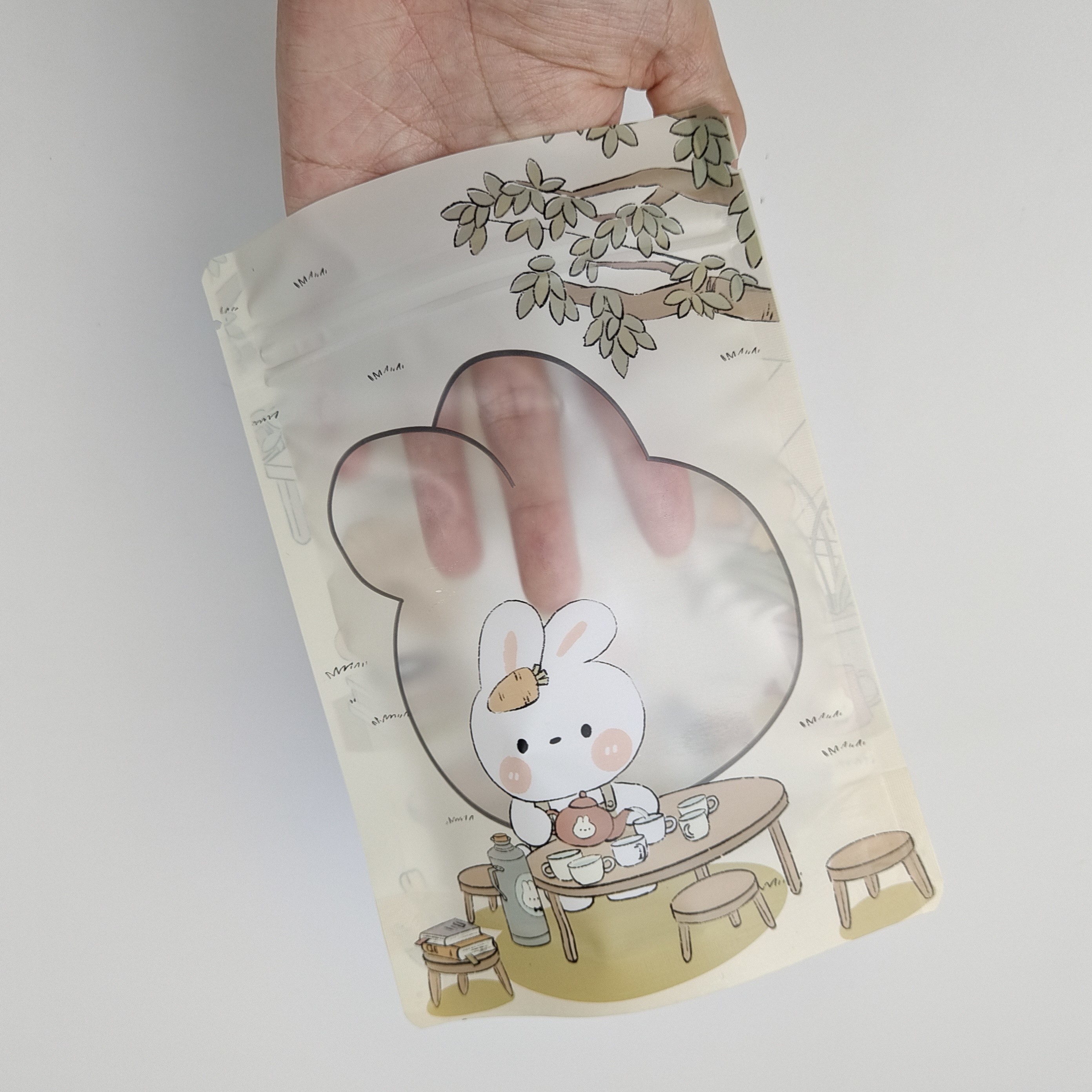 Speicherung von Tiernahrungsmitteln Ziplock-Taschen Stehbeutel 250g wieder verschließbare Geruchsschutz Mylar-Taschen