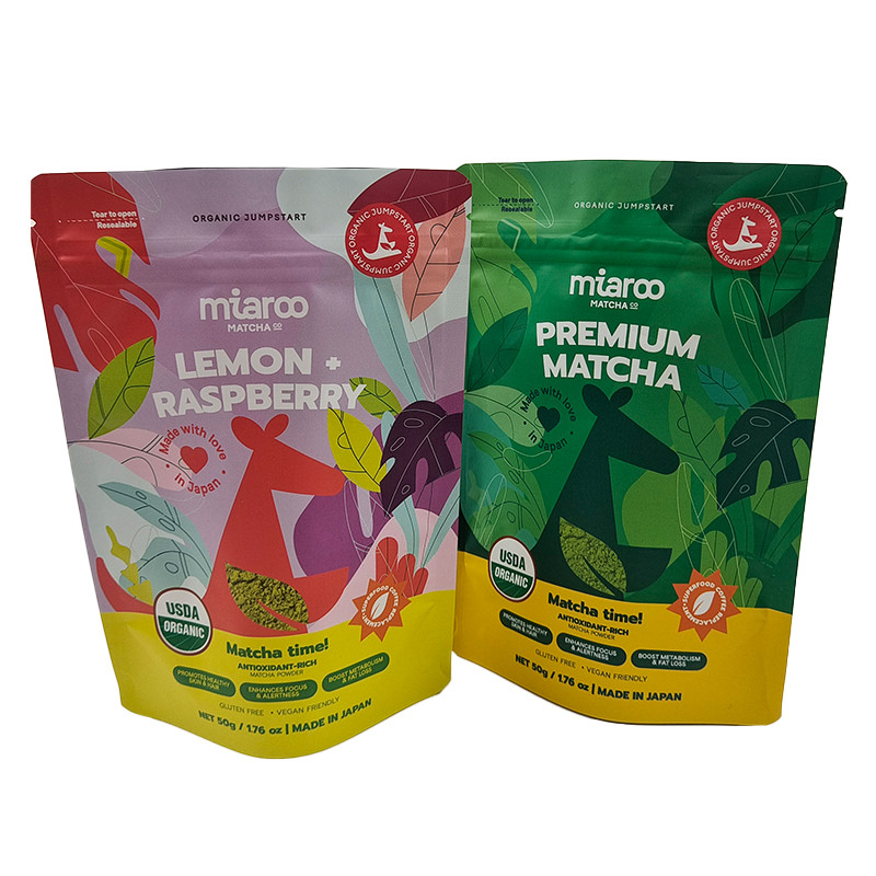 Plastiktüten Transparent 500g Mylartüten Mylartüten Custom gedruckte Reißverschluss