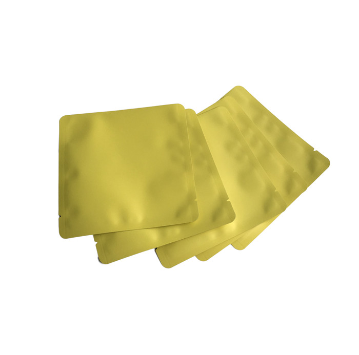 Kundenspezifisches Logo Nahrungsmittelqualität Offener Vorderverschluss 3 Seiten Versiegelungstüte für Gesichtsmaske