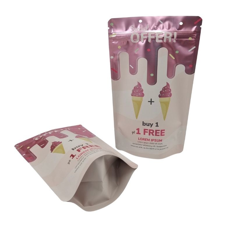 Verschluss mit Reißverschluss Lebensmittelverpackungstüte für mit kundenspezifischen Bestellung akzeptiert