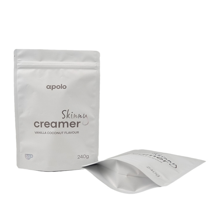 Kundenspezifische Kindersicherung Kunststoff-Stand-up-Tasche für Kaffeebohnen Aluminiumfolie wiederverschließbare Mylar-Taschen