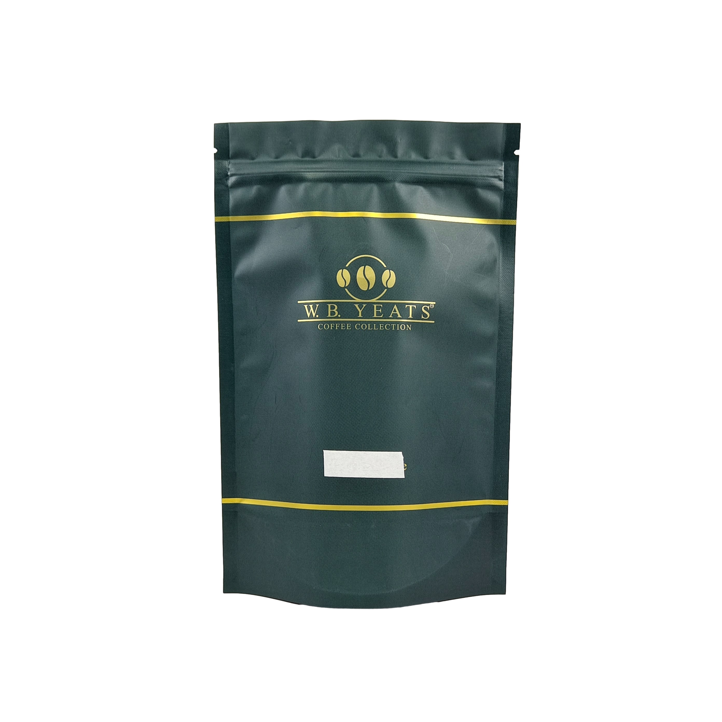 Logo gedruckt Wiederverwendbare Ziplock Taschen kundenspezifische Stand-up Lebensmittelqualität Kaffeebohnen Aluminiumfolie Plastikbeutel