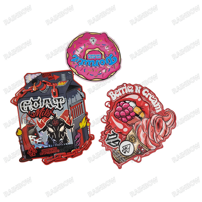 Hochgenaue Digitaldrucktaschen für maßgeschneiderte 3,5 g Geruchsfeste Druckschnitttaschen