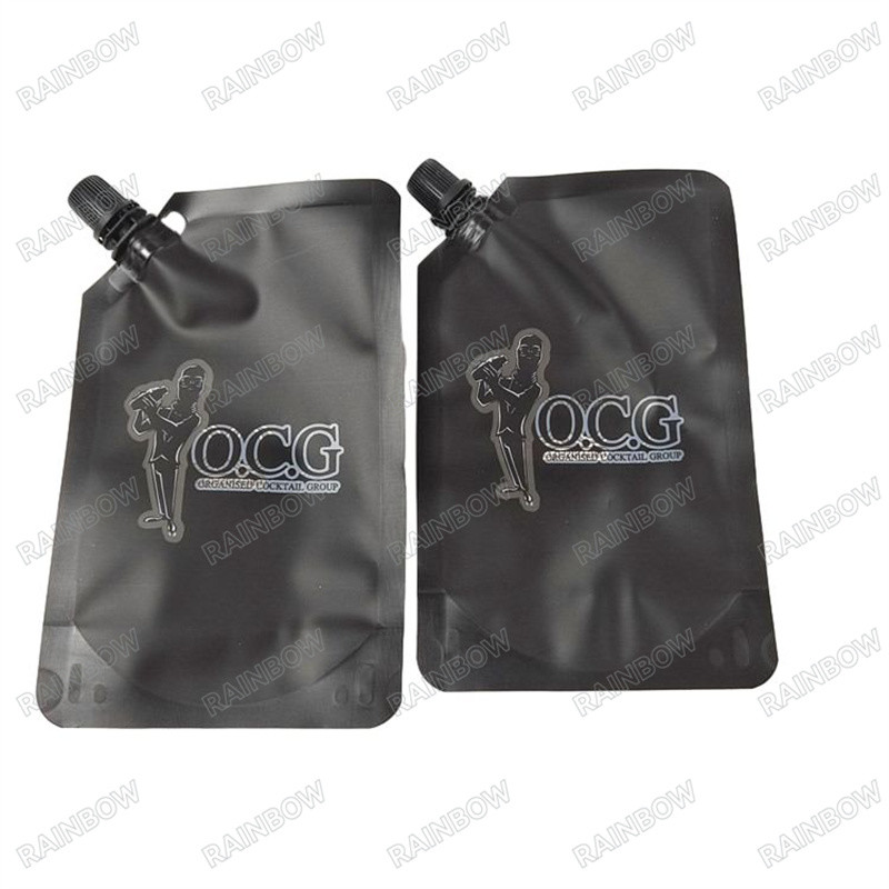 Aufstehende Babynahrungstüte Wiederverwendbare wasserdichte Spritze Tasche Verpackung