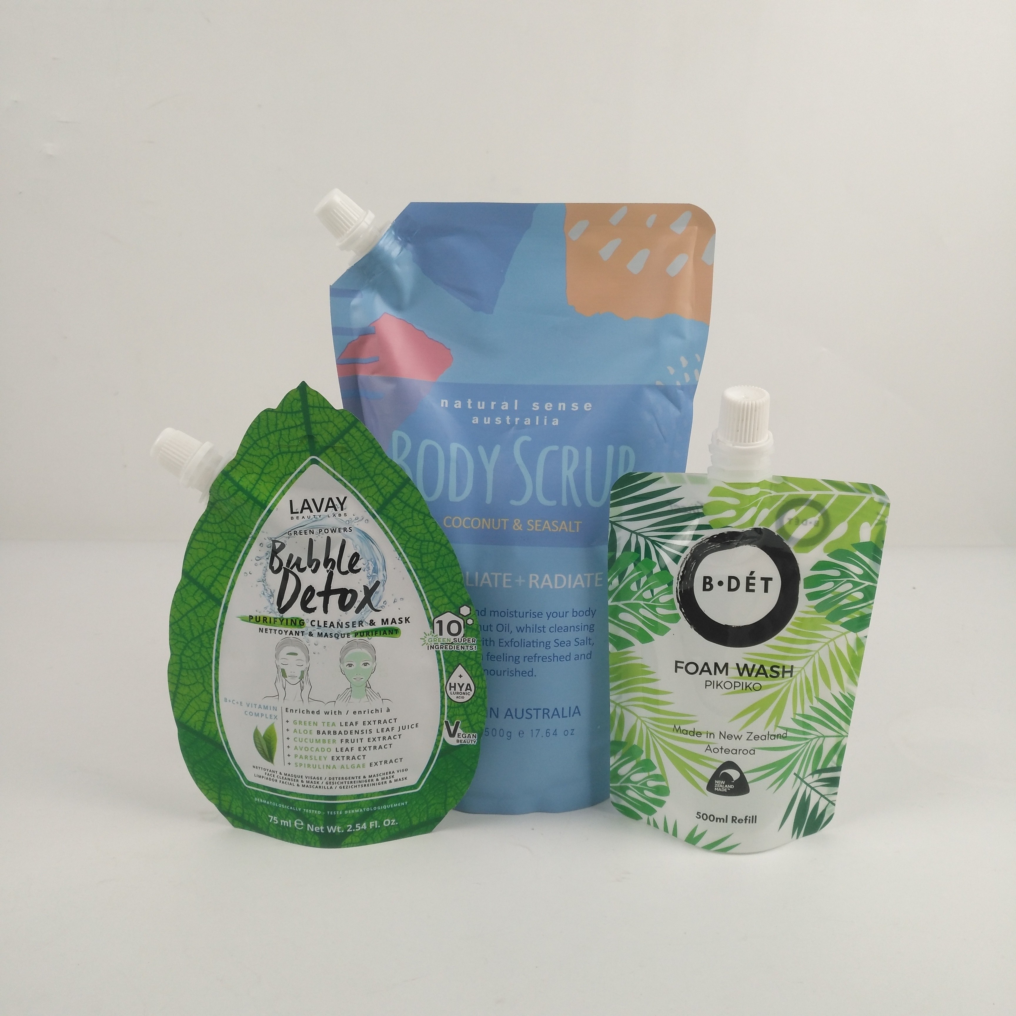 Verpackung mit individuellem Logo akzeptiert