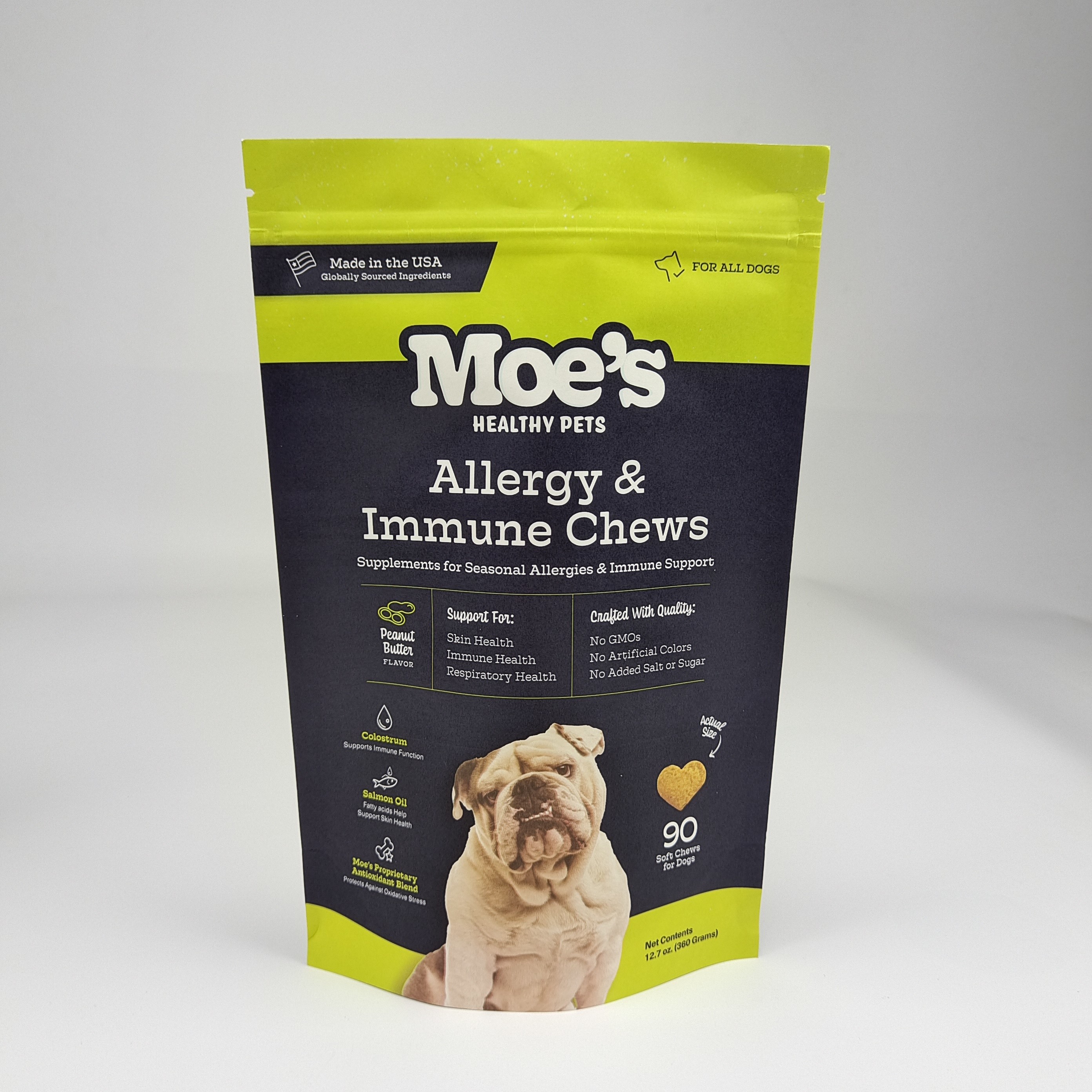 Maßgeschneiderte gedruckte Lebensmittelverpackung Tasche Geruchsfeste Ziplock Kraftpapier Stehen Tasche mit Reißverschluss und Fenster