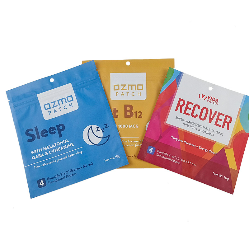 CDR AI PSD PDF Kosmetische Verpackungstüte für Badsalz Mylar-Tüten in verschiedenen Größen