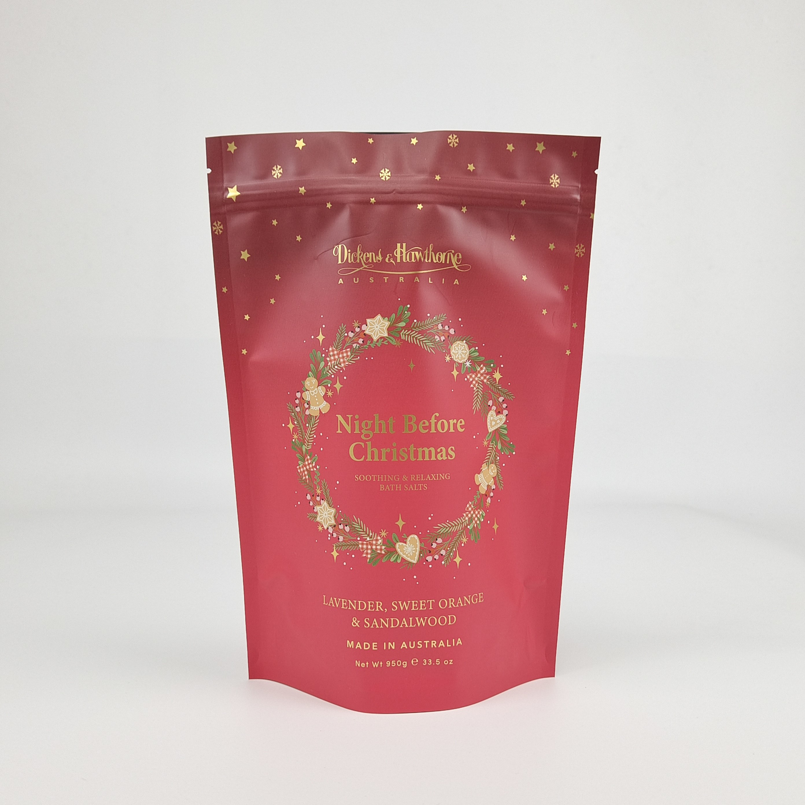 Recycelbarer Reißverschluss Stehen Tasche Aluminiumfolie Körper Schrubben Spa genießen Bad Einweichen Meer Salz Feuchtigkeitsdicht Kunststoff Packagin