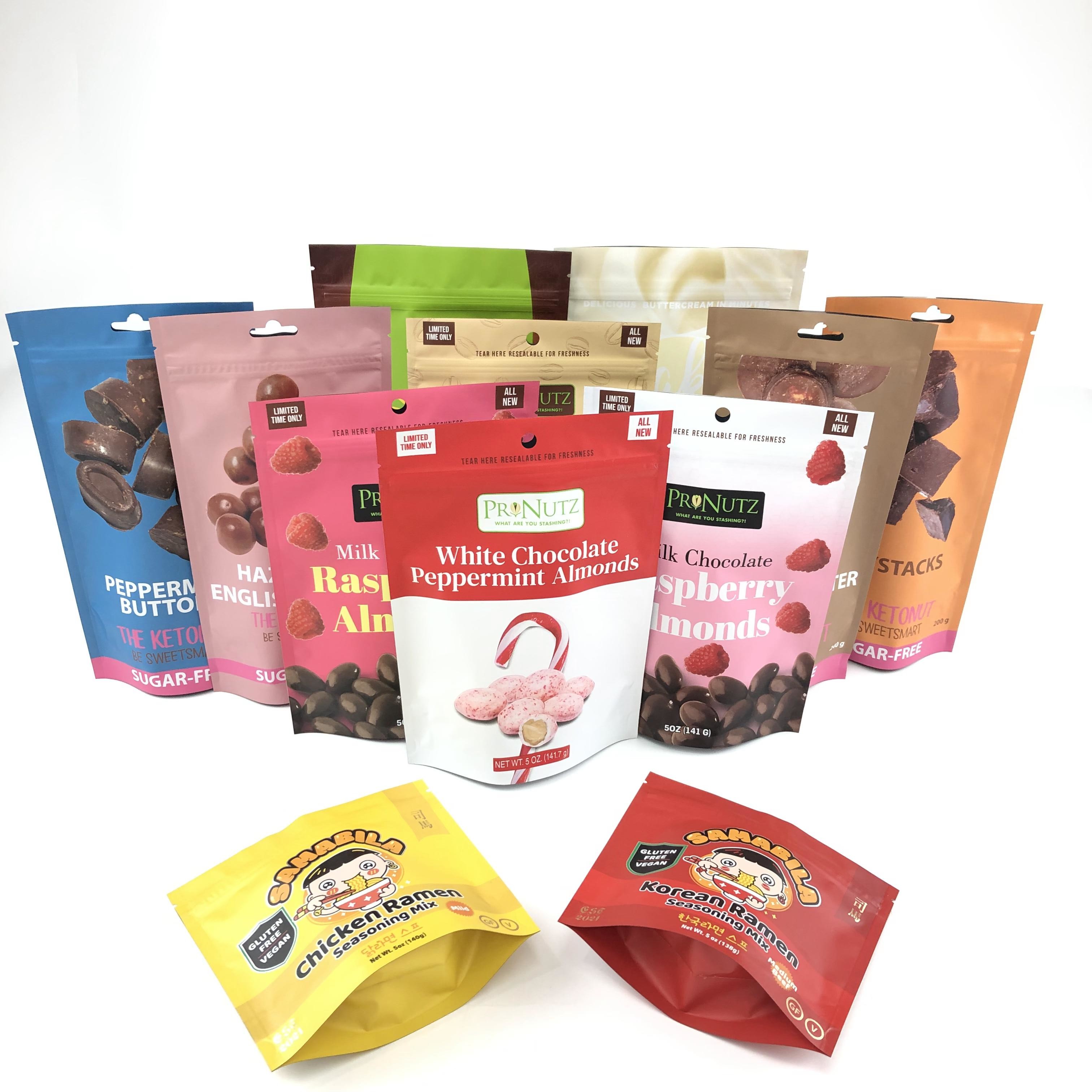 14. Lebensmittelverpackung Industrielle einzigartige Tragfächer mit individuellem Logo-Druck