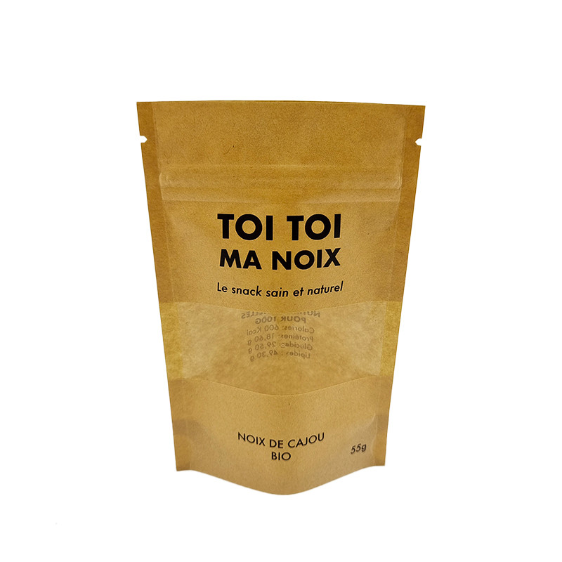 Snacks Verpackungstüten Silberfolienbeutel zum Schutz und zur Frische des Produktes