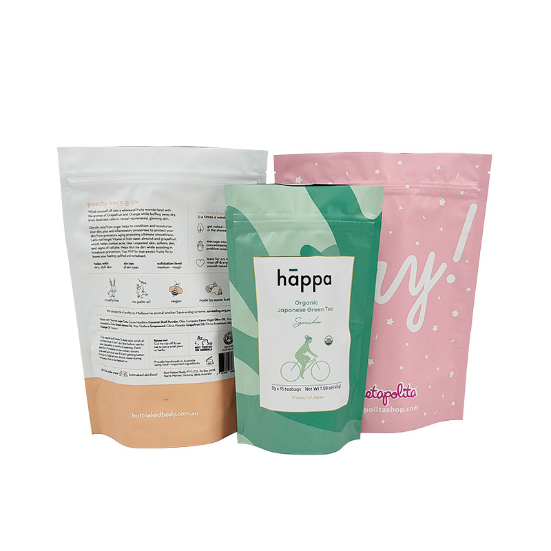 Stand-up/Doy Pack/Doy Pack/Doy Pack Verpackung Aluminiumfolie Verpackung mit Oberverschluss