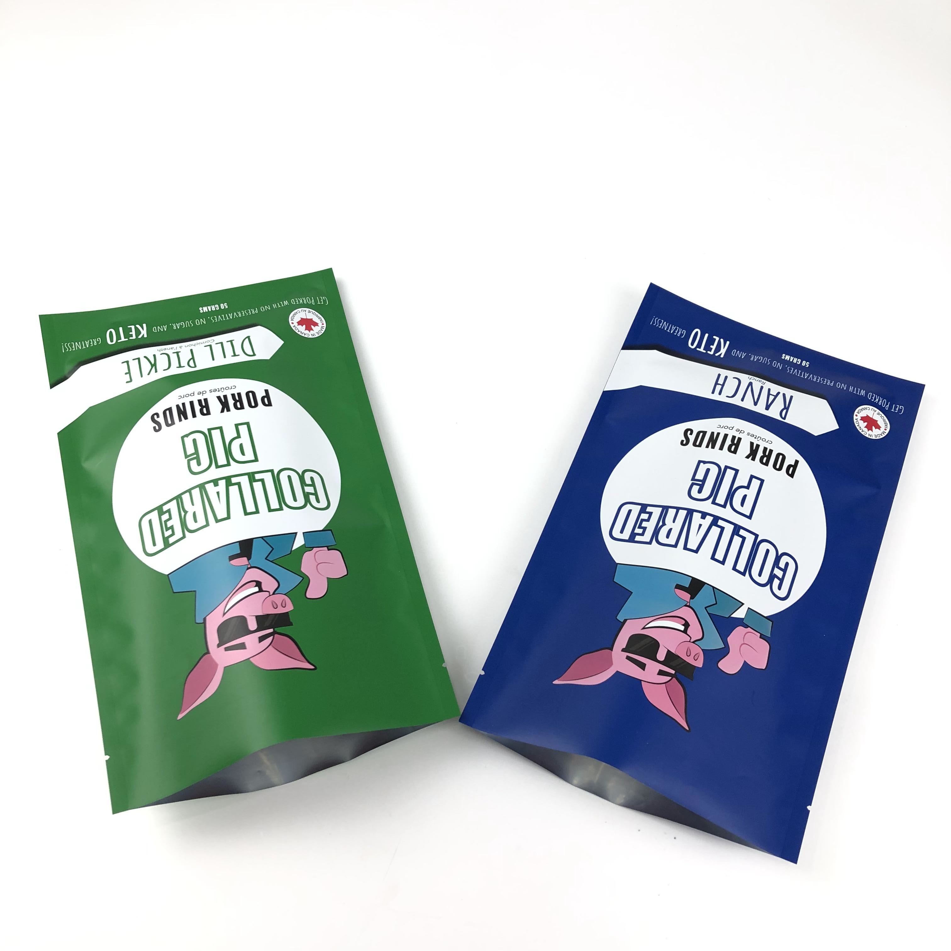 Speicherung von Futter für Haustiere vereinfacht mit einem Reißverschluss