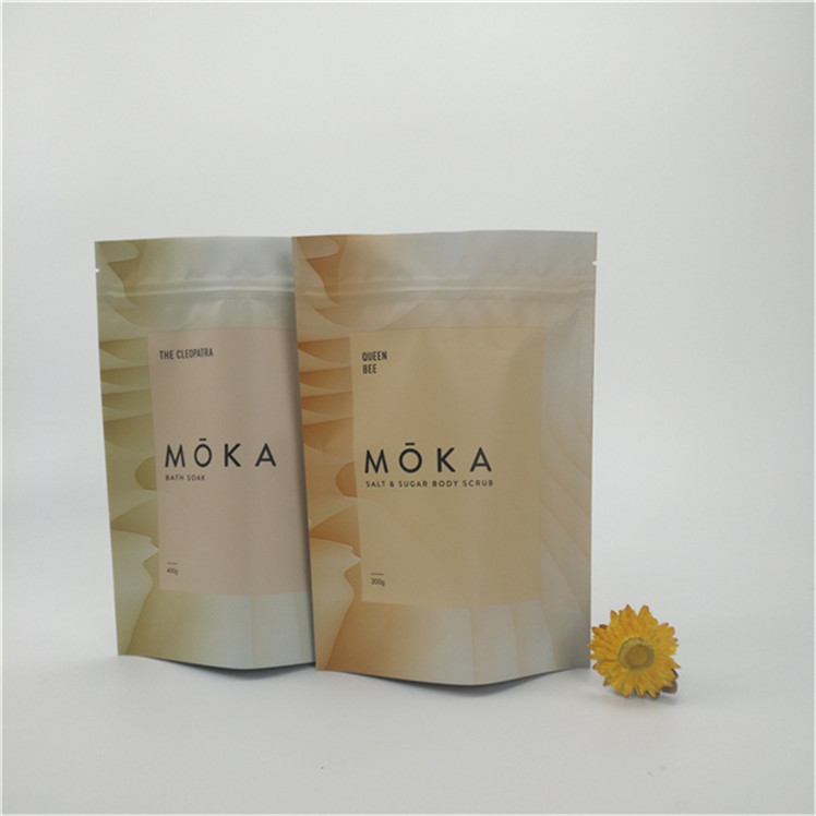 Qualitätssicherung Digitale Druckbeutel Wärmesiegel Natürlicher Ozean Meer Salz Verpackung Tasche