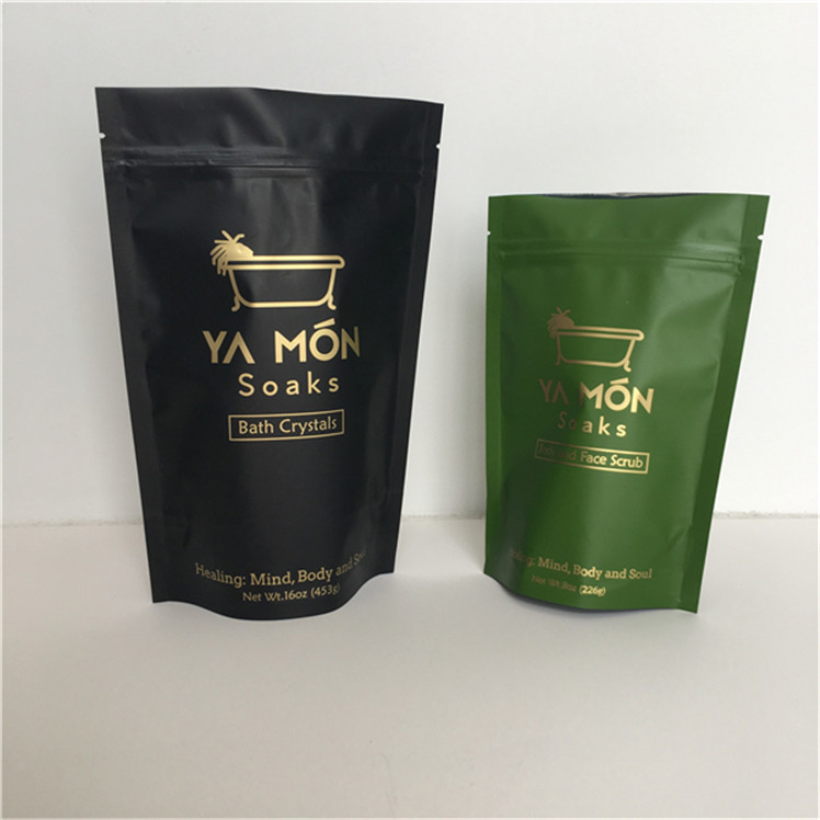 Angemessener Preis Aluminiumfolie Geruchs- und Feuchtigkeitsdichte Stehbeutel mit Reißverschluss