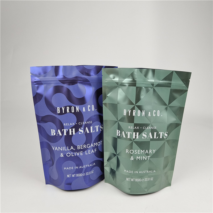 Stand-up Tasche mit Reißverschluss Geruch-Proof Feuchtigkeits-Proof Body Scrub Verpackungstüte