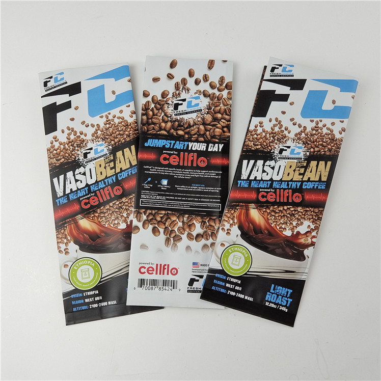 Bestseller recycelbare umweltfreundliche Verpackungsbeutel für Kaffeebohnen für 250G 500G 1KG