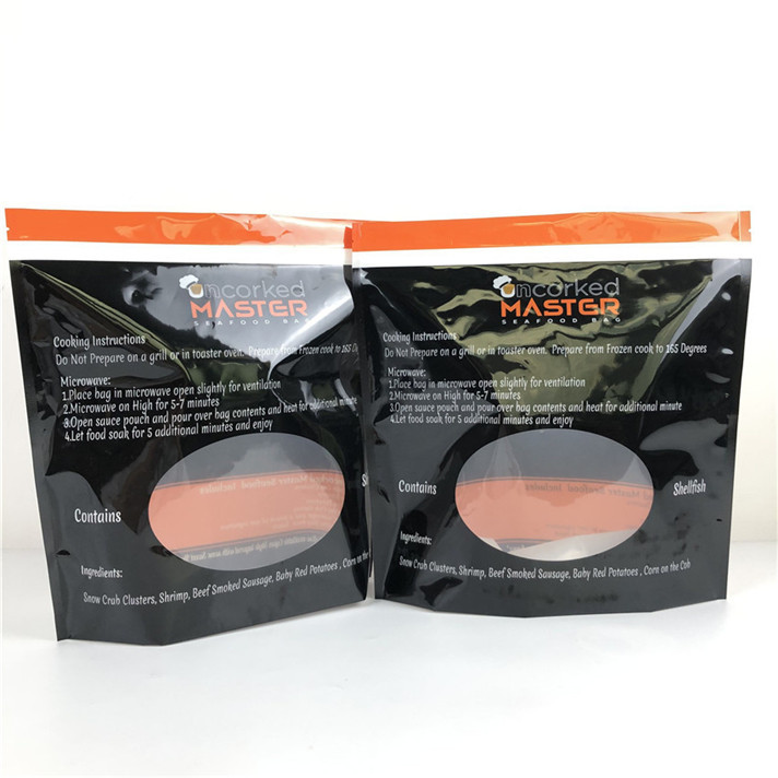 Matte Aluminiumfolie Stehen Sie auf Tasche Ziplock Gravure Druck kundenspezifische Farbe