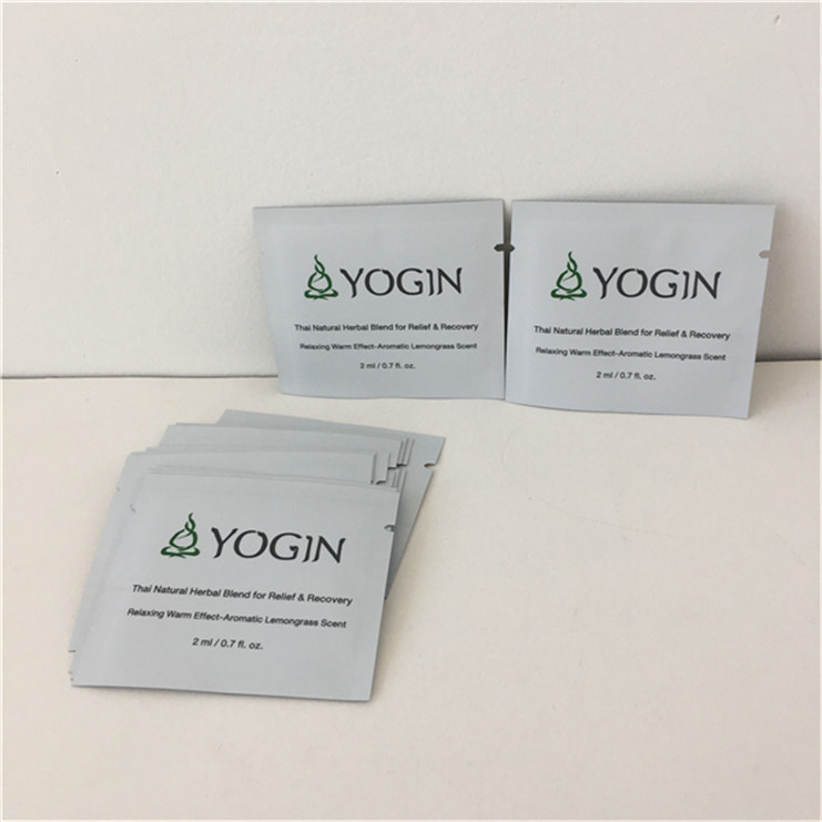 Öko-freundliche Mylar Drei Seiten versiegelte Tasche mit Reißverschluss