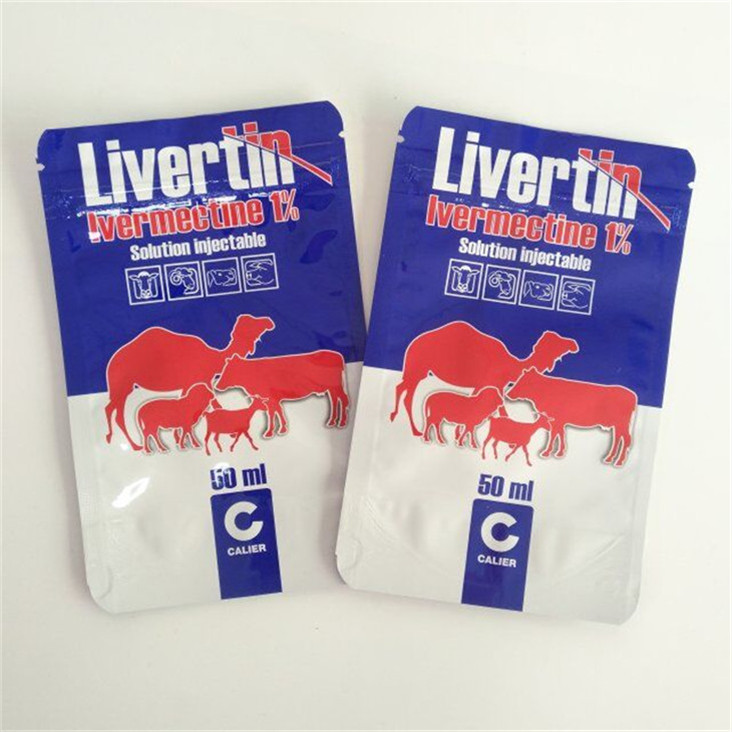 Individuell angepasste Größe Lamierte Aluminiumfolie Mylar-Taschen Beutel Verpackung Lagerung