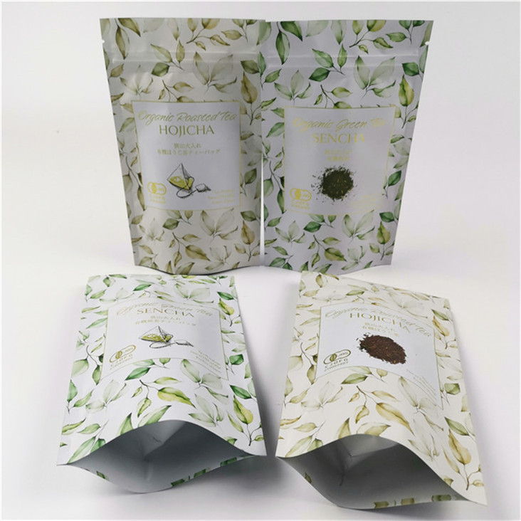 Modepack Custom Logo gedruckt Akzeptiert bis zu 10 Farben verfügbar Plastikfolie Teebeutel