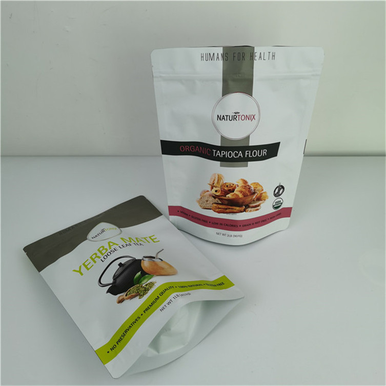 Umweltschonend, benutzerdefiniertes Logo, glatte Aufbewahrung, Verpackung, Plastikfolie, Tasche für Pulver