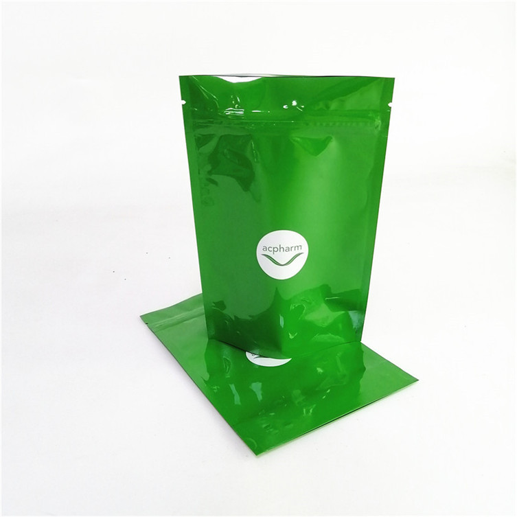 Akzeptiert bis zu 10 Farben verfügbar Geruchsschutz Stehen Tasche Tasche Wärmesiegel Reißverschluss Top