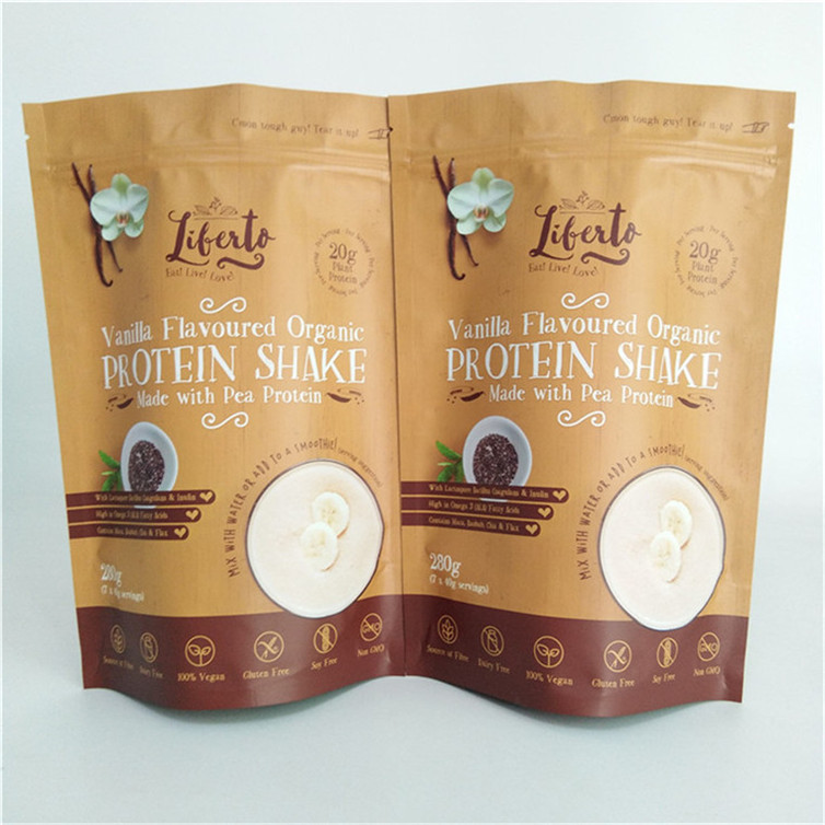 Farbiger Druck Snack-Packing-Tasche MOPP VMPET PE Matt Finish Schwarz Feuchtigkeitsdicht