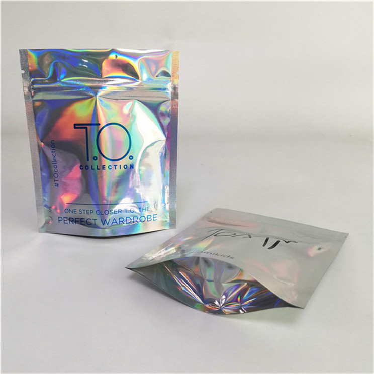 Lebensmittelverpackungsmaterial Individualverpackungsbeutel mit Feuchtigkeitsdichtem Reißverschluss